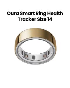 Oura Ring 4 Smart Ring Health Activity Tracker – Gold (Ring Size 14) | JZ90-54216-14