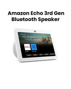 Amazon Echo Show 8 (3rd Gen) HD Smart Display with Alexa & Spatial Audio – Glacier White | Model: ECHO SHOW 8-WHITE