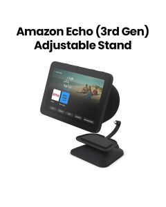 Amazon Echo Show 8 (3rd Gen) Adjustable Stand with USB-C Charging Port – Charcoal | Model: ECHO SHOW 8 3GEN CHL