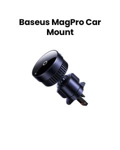 Baseus MagPro Series Magnetic Wireless Charging Car Mount – Deep Gray | C40164100121-01