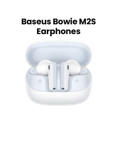 Baseus Bowie M2S True Wireless Earphones – Moon White | NGTW350102