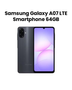 Samsung Galaxy A07 LTE Smartphone 4GB RAM 64GB Storage – Black | SM-A075FZKDMEA