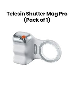 Telesin Shutter Mag Pro with Pro Style Shooting Machine - White | (Pack of 1)