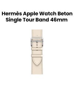 Hermès Apple Watch Band 46mm for 42, 44, 45 & 49mm Watch Cases | Béton | Single Tour