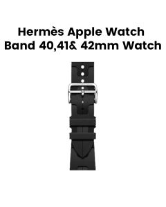 Hermès Apple Watch Band 42mm for 40/41mm Cases – Noir Kilim Single Tour