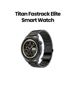 Titan Fastrack Elite Smart Watch 1.43″ HD Round Display Health Suite – Black | 38172NM01