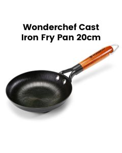 Wonderchef 20 cm Cast Iron Fry Pan - Black | 63154903