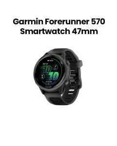 Garmin Forerunner 570 Smartwatch 47mm – Black 