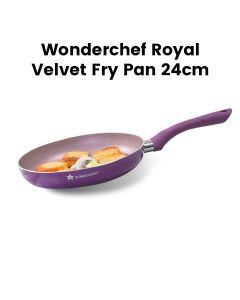 Wonderchef 24cm Royal Velvet Fry Pan - Purple| 63152115