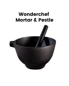 Wonderchef Mortar & Pestle - Black | 63153837