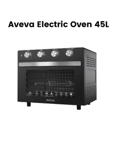 Aveva Electric Oven 45L with Airfry Function, Black | AV-HHEAFO45