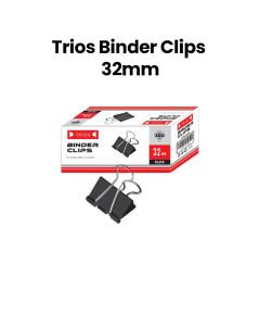 Trios Binder Clips 32mm | TS-BC32-BK