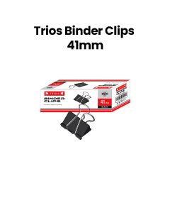 Trios Binder Clips 41mm | TS-BC41-BK