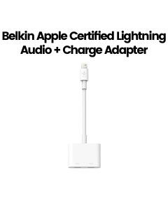 Belkin Lightning Audio + Charge Rockstar Adapter | White | F8J198BTWHT