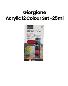 Giorgione Acrylic Color 12 Col | 25ML | G 6658 12C