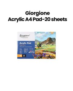 Giorgione Acrylic Pad 200GSM A4 | 20 Sheets | GAC20A4