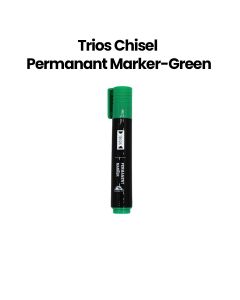 Trios Permanent Marker Green Chisel | TS-PM-408C-GN