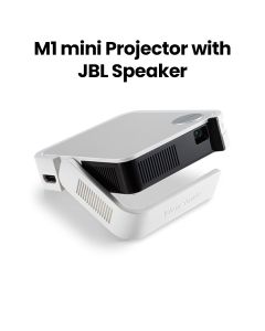 ViewSonic M1 mini - 854 x 480 Resolution, 120 LED (50 ANSI) Lumens, 1.2 Throw Ratio
