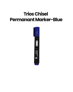 Trios Permanent Marker Blue Chisel | TS-PM-408C-BE