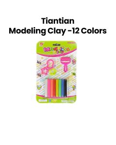 Tiantian Model Clay 12 Colors | No-1211