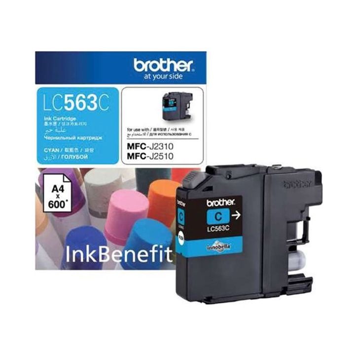 خرطوشة حبر براذر LC563C - سماوي