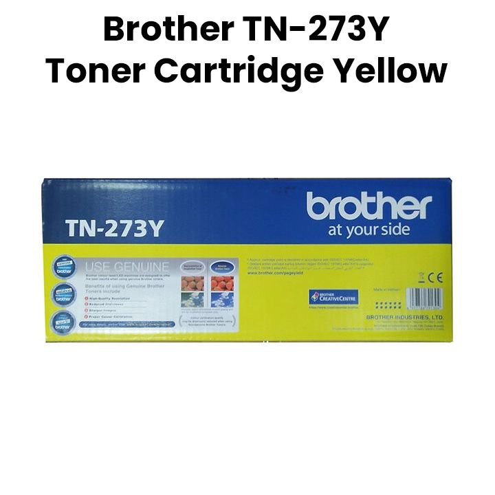 Genuine Brother Toner Cartridge - Yellow | TN-273Y