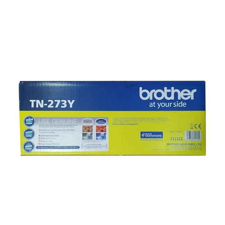 Genuine Brother Toner Cartridge - Yellow | TN-273Y