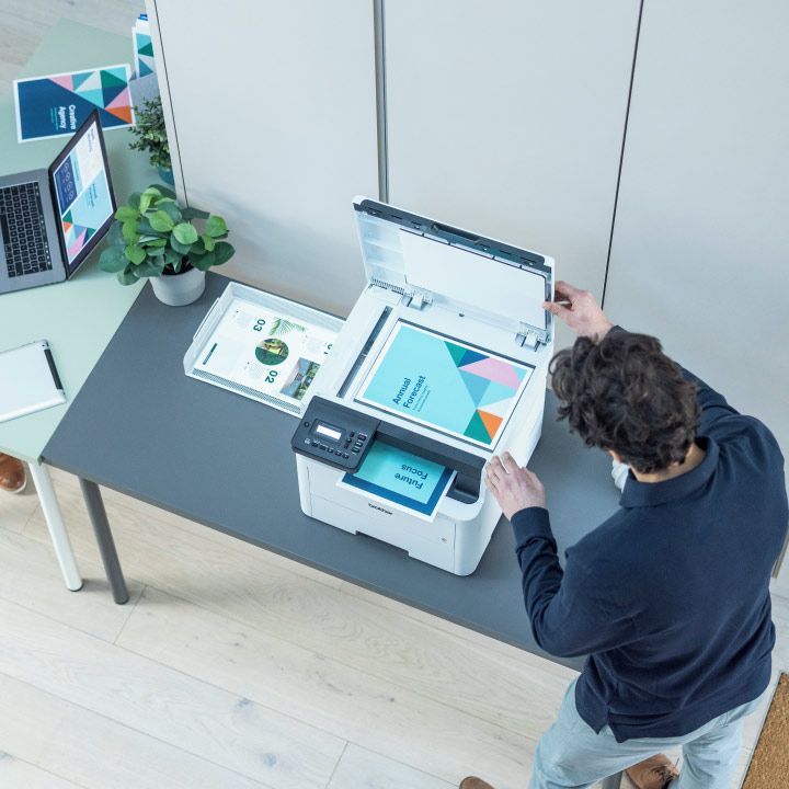 Brother Color LED 3-in-1 Laser Printer | DCP-L3520CDW