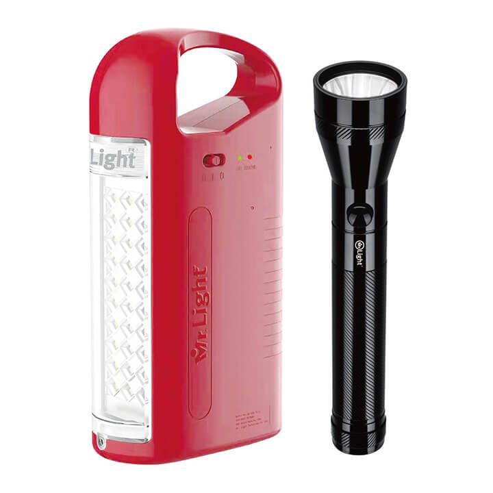 طقم مصباح + طوارئ مستر لايت | MR 84