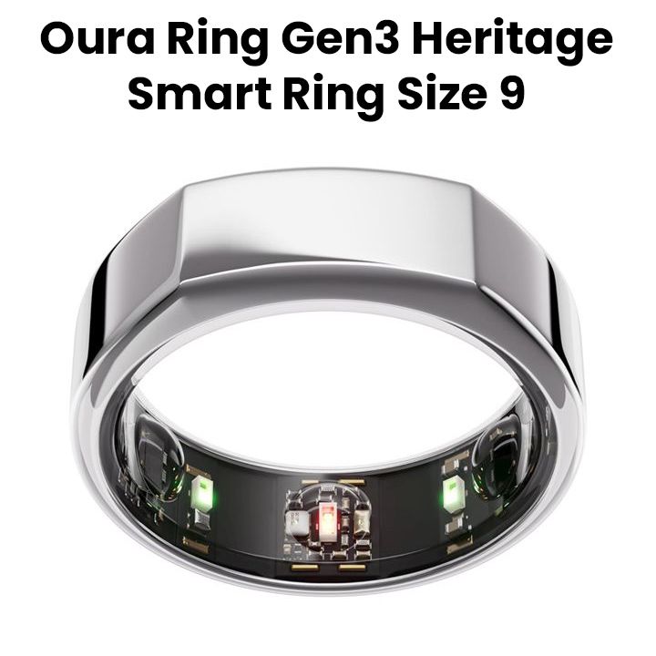 Oura Ring Gen3 Heritage Silver US12 Oura Ring Gen3 US 9号 Oura Ring Gen3 Heritage Silver US12 Oura Ring Gen3 US 9号