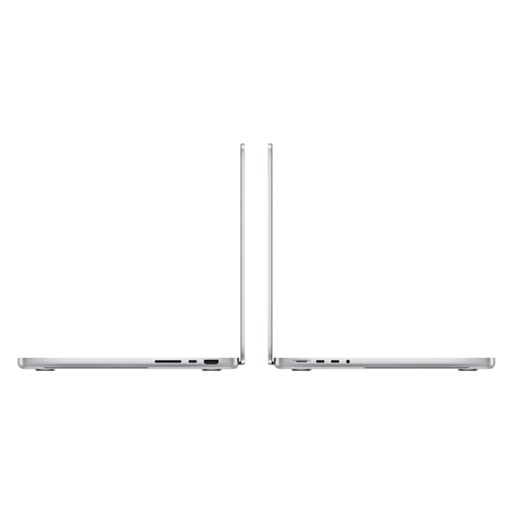 ماك بوك برو ١٦ إنش: شريحة آبل إم أربعة برو مع وحدة معالجة مركزية ١٤ نواة ووحدة معالجة رسومية ٢٠ نواة، ذاكرة ٢٤ جيجابايت، قرص إس إس دي بسعة ٥١٢ جيجابايت - فضي | MX2T3AB/A
