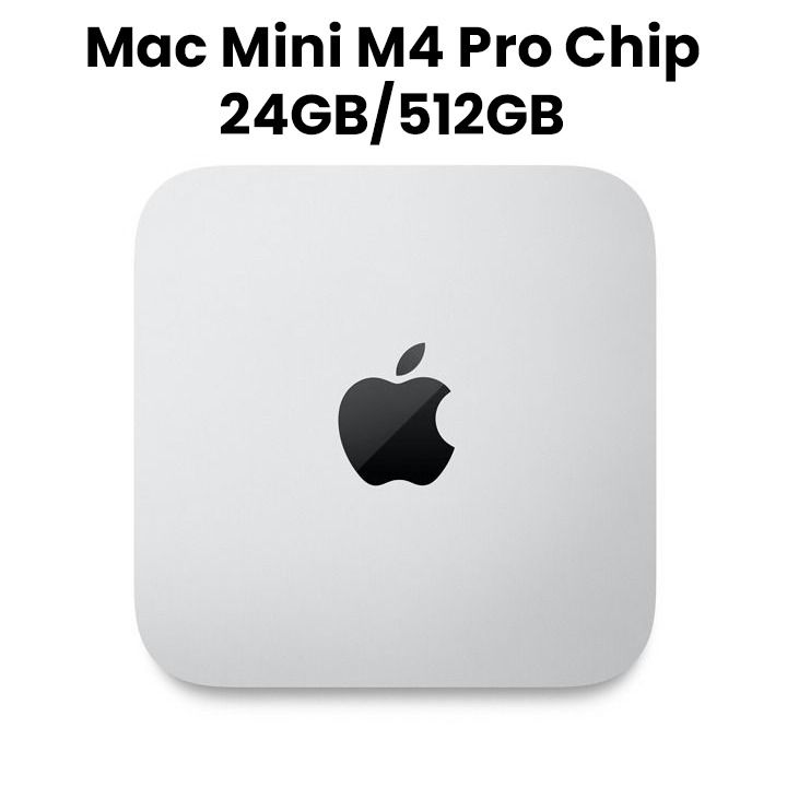 Mac mini M4 Pro 24GB/512GB MCX44J/A 美品 Apple Mac mini MCX44LL/A (Late 2024) Desktop Computer; Apple