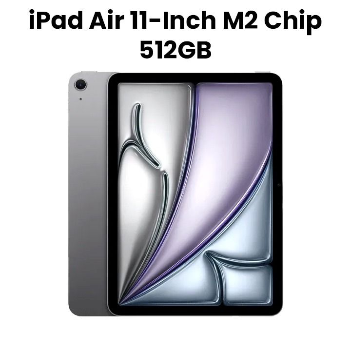 iPad - Mush② Apple 11-inch iPad Air - M2 - Wi-Fi + Cellular - tablet