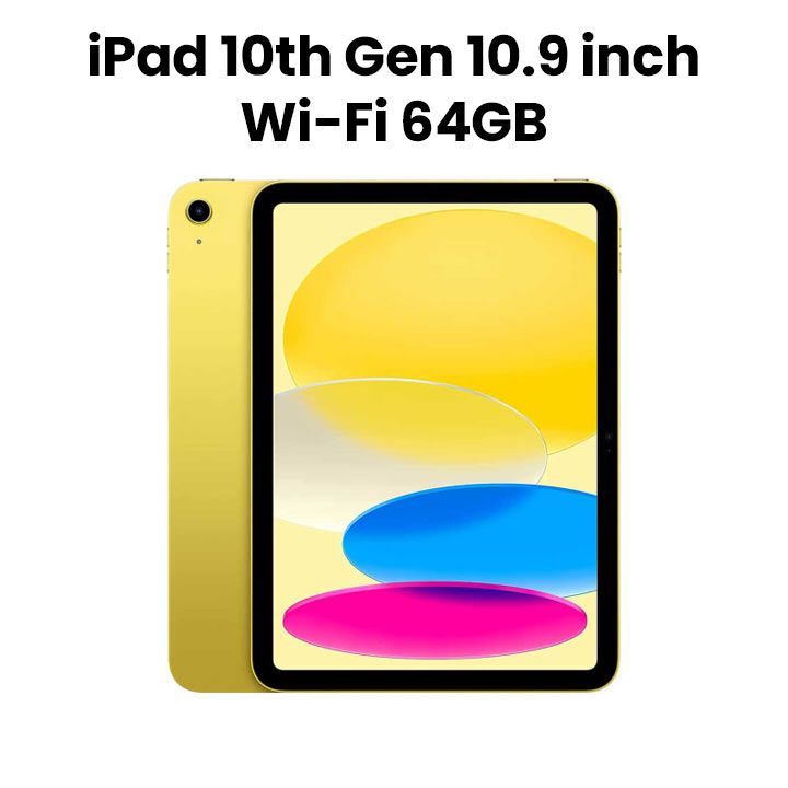 Buy Apple iPad 10.9 inch 64GB Wi-Fi - Yellow (MPQ23AB/A