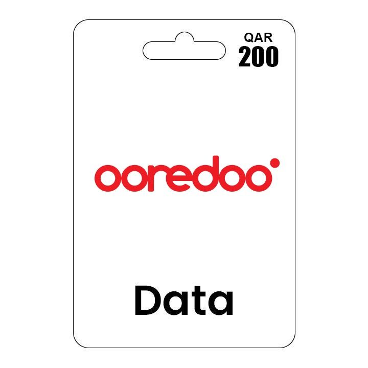 أوريدو بيانات ٢٠٠ ريال