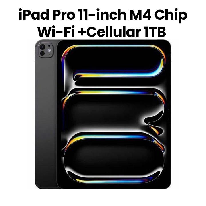 M4 iPad Pro 11インチ Wi-Fi ＋ Cellular 2TB 11-inch iPad Pro Wi-Fi + Cellular 2TB Standard Glass