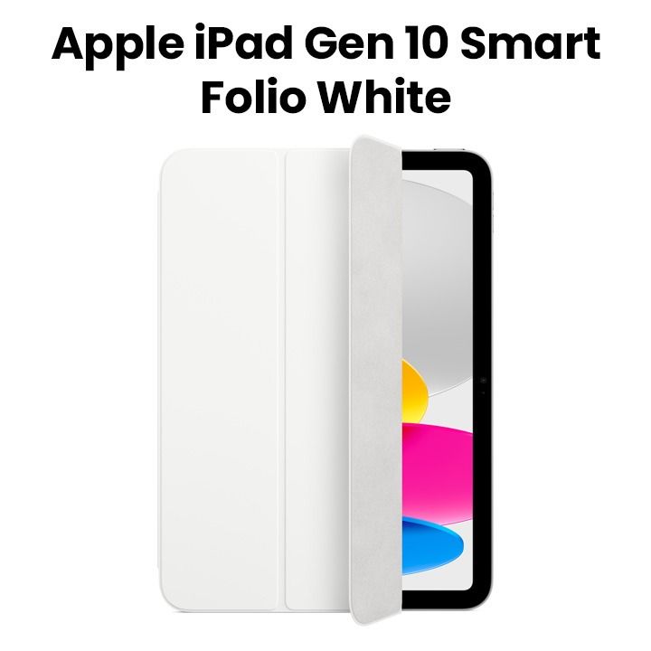 10th Generation Apple Smart Folio White Apple Smart Folio For IPad