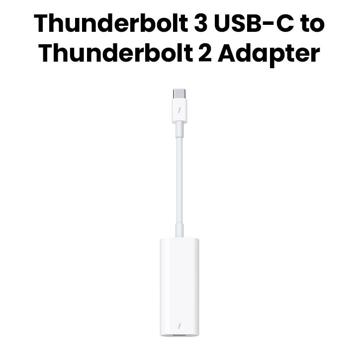 Apple Thunderbolt 3 - Thunderbolt 2 アダプタ Apple
