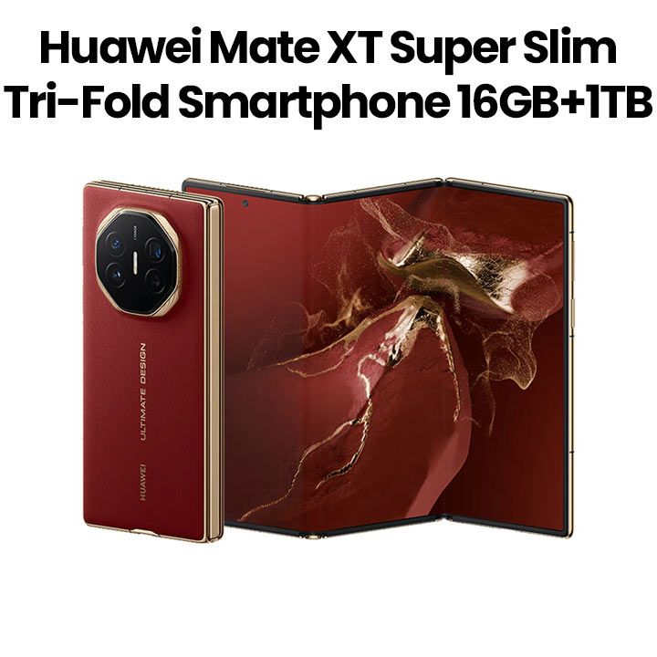 【新品】Mate XT Ultimate Design 1TB レッド Huawei Mate XT Ultimate Design, GRL-AL10, 16GB/1TB – Rui Red