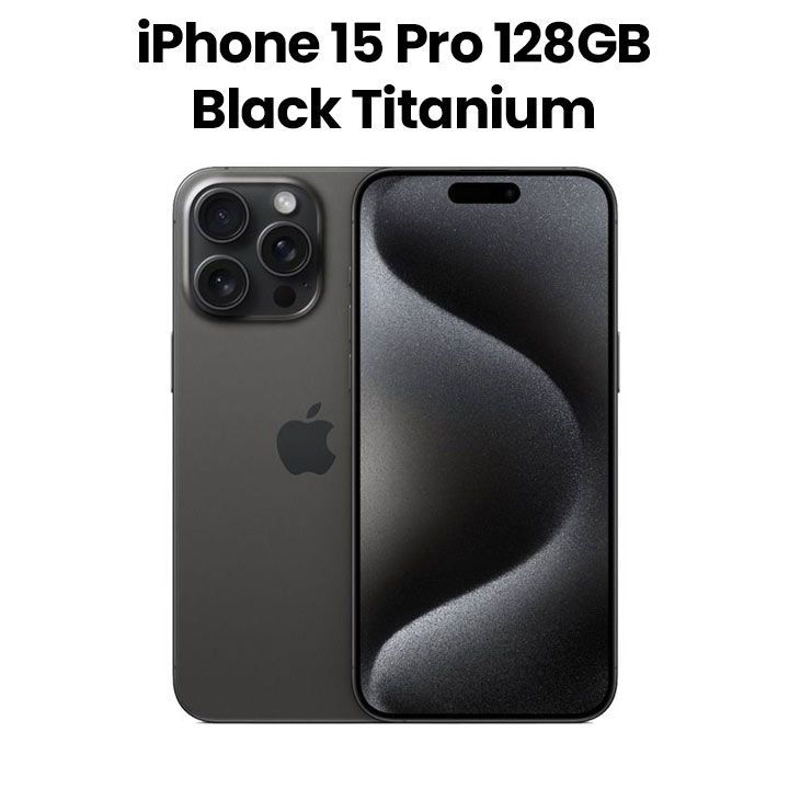 Buy Apple iPhone 15 Pro 128GB Black Titanium | MTUV3AA/A