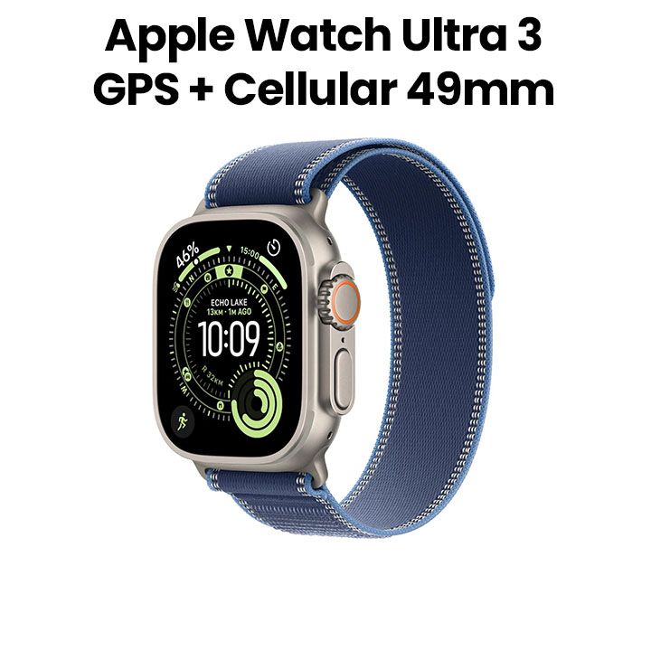 Apple - amoページ Apple Watch Ultra 3 (GPS+Cellular) 49mm Titanium Case with