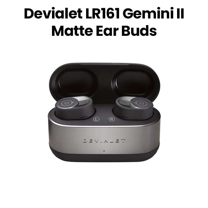 Buy Devialet Gemini II Matte Ear Buds – Black | LR161 Online in