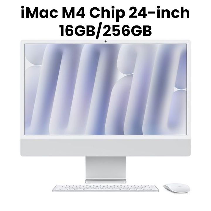 IMac（シルバー）M4 メモリ16GB/SSD256GB 24インチ Silver iMac - Apple (IN)