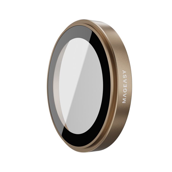 MagEasy Lens Protector for iPhone 16 Pro/Pro Max 6.1"/6.7" Titanium Desert | MPH61P029TD24