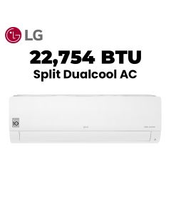 LG Split Air Conditioner, DUALCOOL, WiFi, 22,042 BTU 