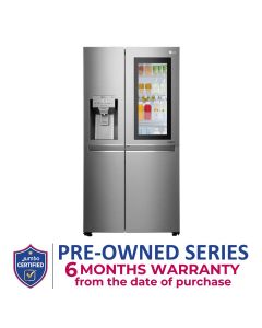 LG 668L, InstaView Door-in-Door®, Smart-Wifi, Inverter Linear Compressor, Side by Side Refrigerator | GR-X257CSAV