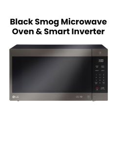 LG 56L NeoChef Black Smog Microwave Oven with Smart Inverter Microwave Oven | MS5696HIT