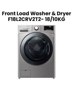 LG 18/10Kg Front Loading Washer Dryer - Made in Vietnam | F18L2CRV2T2