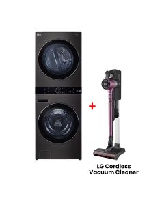 LG 2024 WashTower 27'' - 19kg Washer, 16kg Dryer 