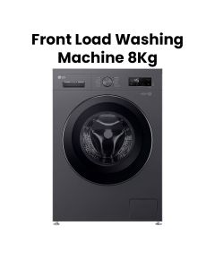 LG 8Kg Front Load Washing Machine  Middle Black Made In China | F2Y1TYP6J